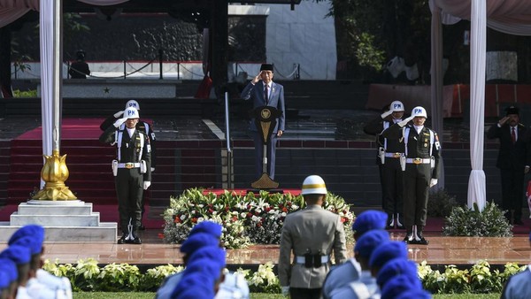 Presiden Jokowi Pimpin Upacara Hari Kesaktian Pancasila di Lubang Buaya